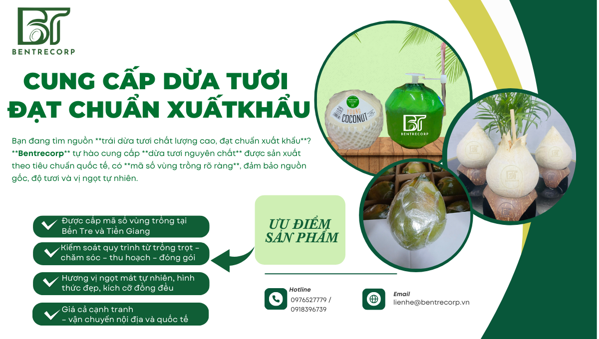 Hỏi về sản phẩm Bentrecorp