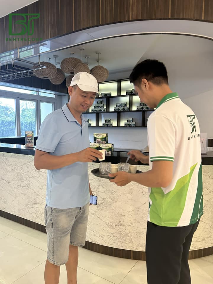 BENTRECORP ĐÃ TRIỂN KHAI QUẦY PHA CHẾ DÙNG THỬ MIỄN PHÍ TẠI KHÁCH SẠN DỪA BENTRE