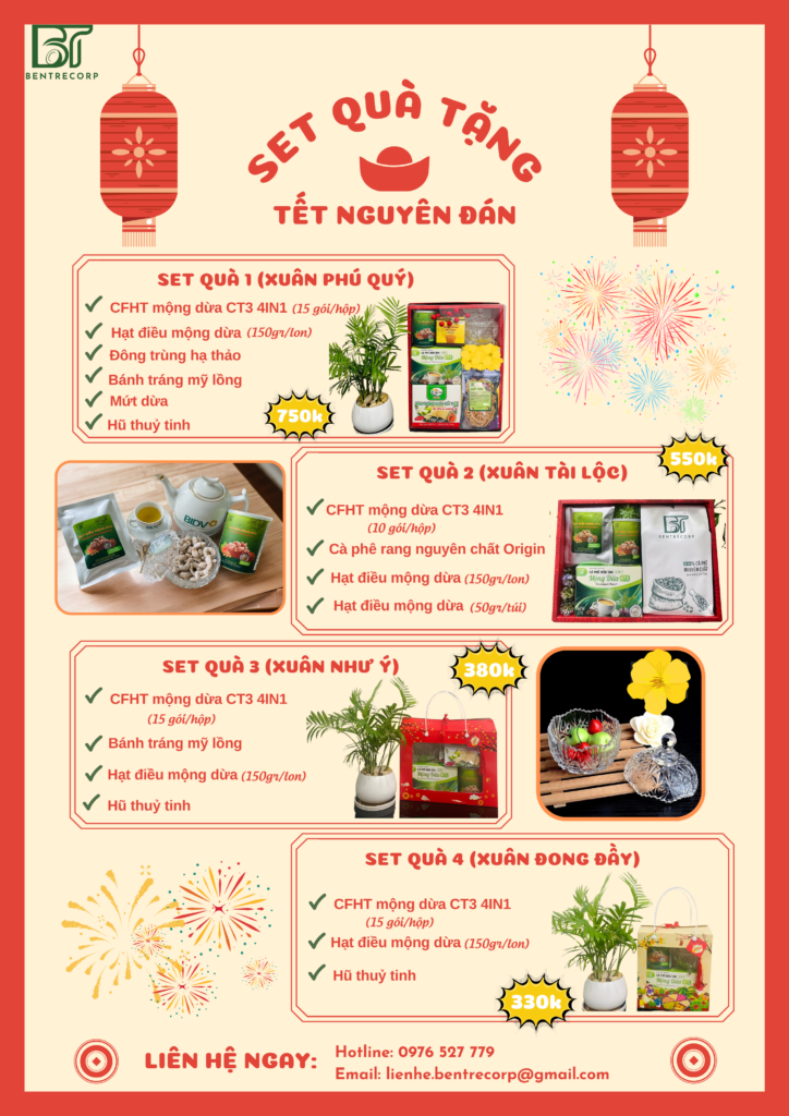 COMBO QUÀ TẾT TỪ BENTRECORP