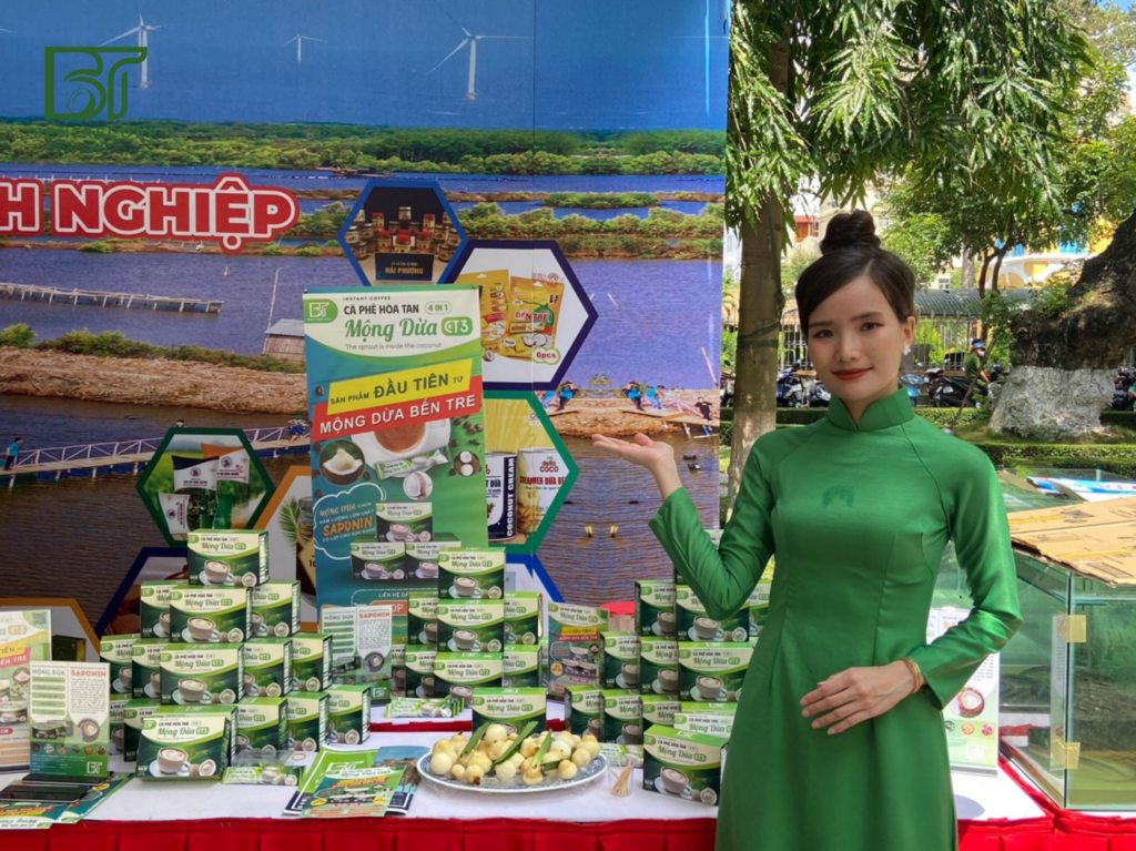 BENTRECORP tham dự gian hàng chào mừng sự kiện ĐẠI HỘI ĐẠI BIỂU HỘI NÔNG DÂN TỈNH BẾN TRE LẦN THỨ X, NHIỆM KỲ 2023-2028.