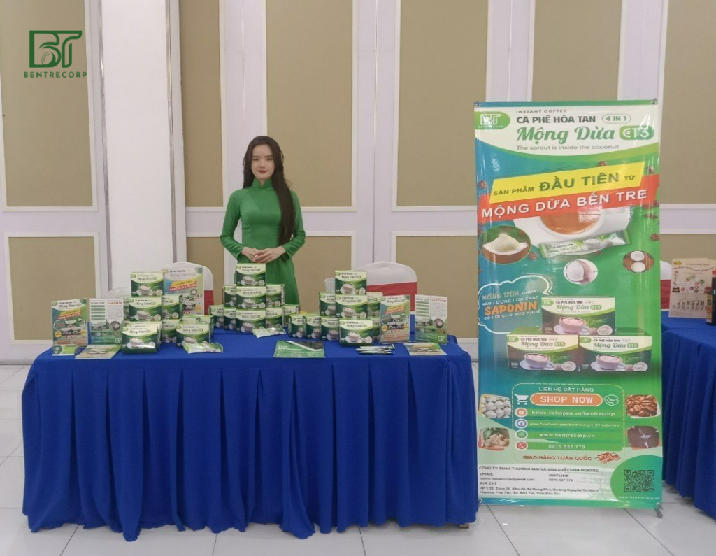 BENTRECORP tham dự trưng bày sản phẩm tại Hội nghị do Sở Công thương tỉnh Bến Tre tổ chức