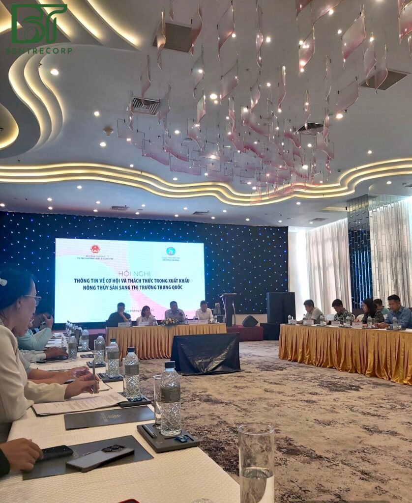 CHÚC MỪNG “HỘI NGHỊ THÔNG TIN VỀ CƠ HỘI VÀ THÁCH THỨC TRONG XUẤT KHẨU NÔNG- THUỶ SẢN SANG THỊ TRƯỜNG TRUNG QUỐC” THÀNH CÔNG TỐT ĐẸP.